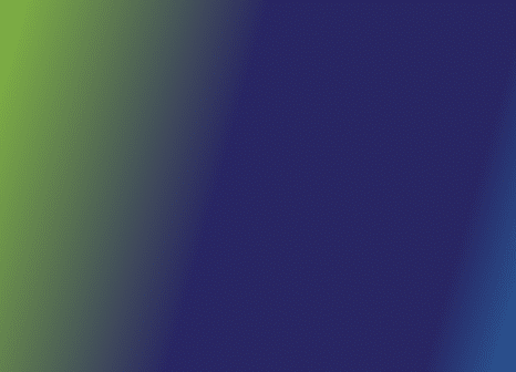 A gradient background transitioning from green on the top left to dark blue in the center, and to lighter blue on the lower right, with soft, blended edges between the colors.